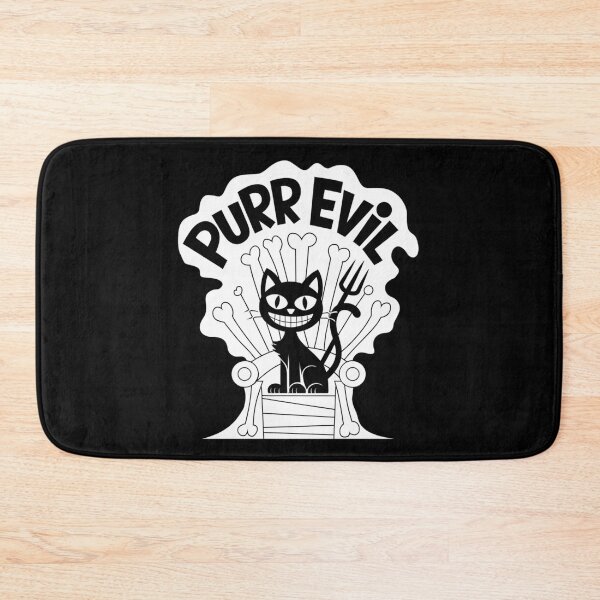 Item preview, Funny Halloween Cat Design: Purr Evil designed and sold by Davideus.