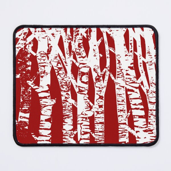 Item preview, red trees ,white forest designed and sold by Krzysztof Patalas.