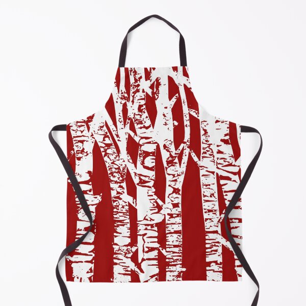Item preview, red trees ,white forest designed and sold by Krzysztof Patalas.