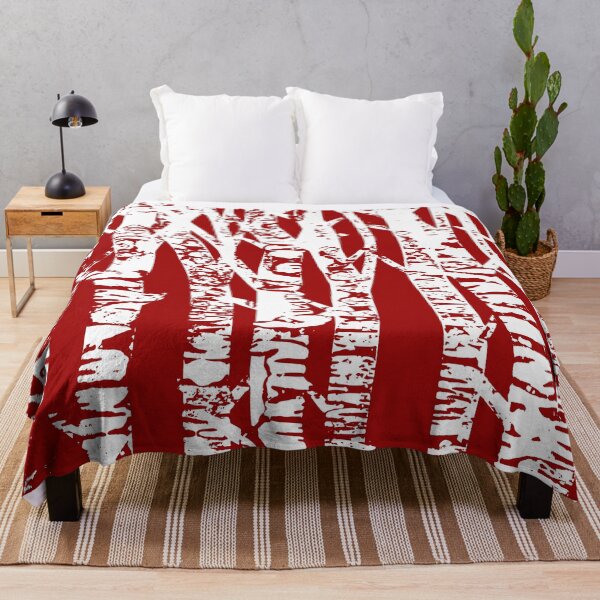 Item preview, red trees ,white forest designed and sold by Krzysztof Patalas.