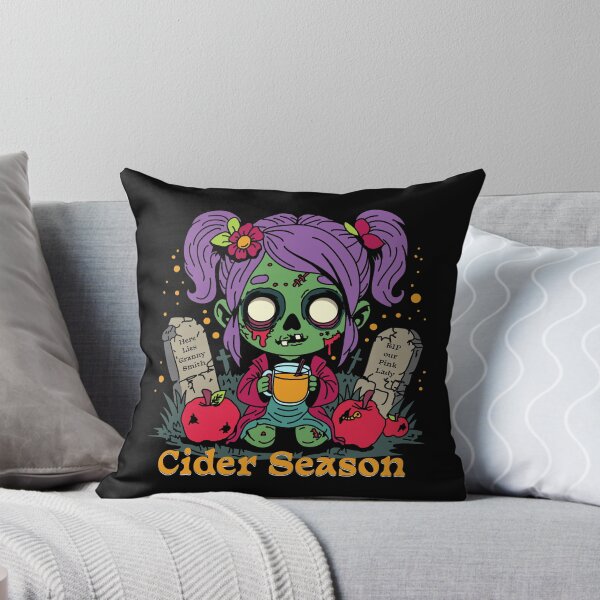 Item preview, Temporada de sidra de manzana Zombie designed and sold by HRSCreates.