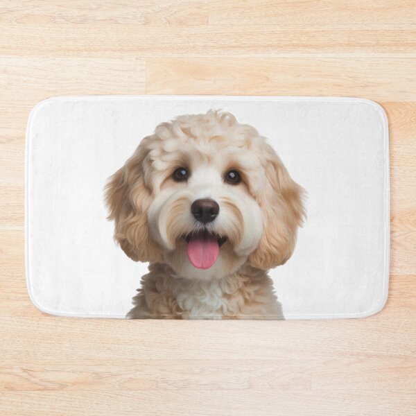 Item preview, Cream Cockapoo, Cream Doodle designed and sold by LittleRedDogArt.