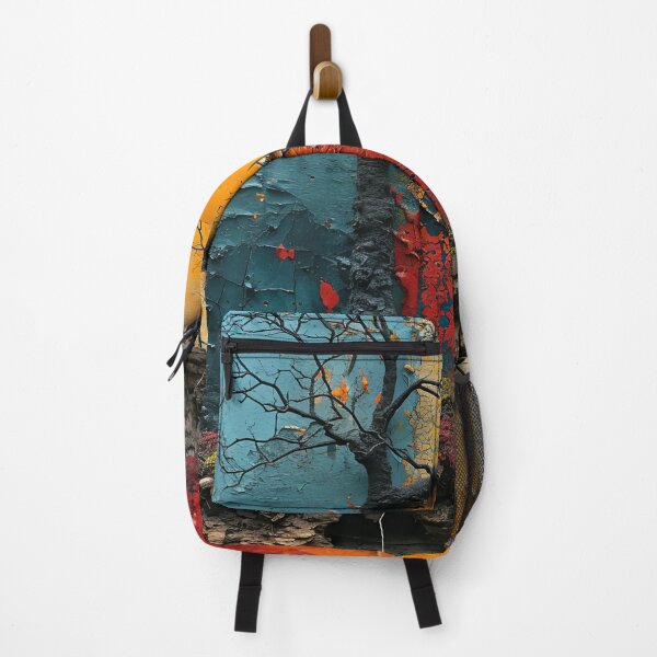 Item preview, Three-dimensional autumn tree collages with vibrant colors designed and sold by Piotrek0001.