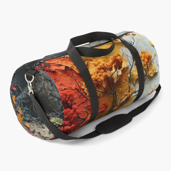 Item preview, Three-dimensional autumn tree collages with vibrant colors designed and sold by Piotrek0001.