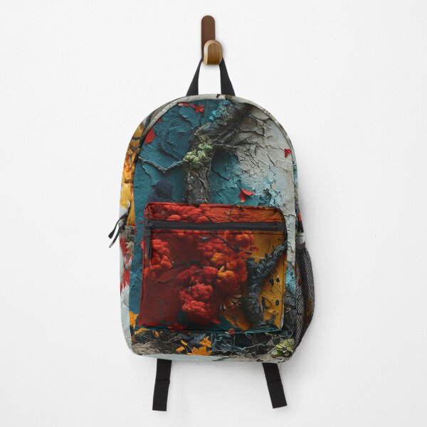 Item preview, Three-dimensional autumn tree collages with vibrant colors designed and sold by Piotrek0001.