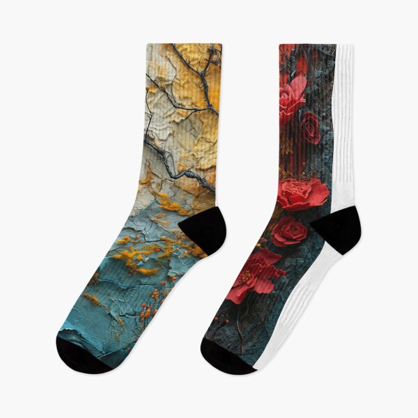 Item preview, Three-dimensional autumn tree collages with vibrant colors designed and sold by Piotrek0001.