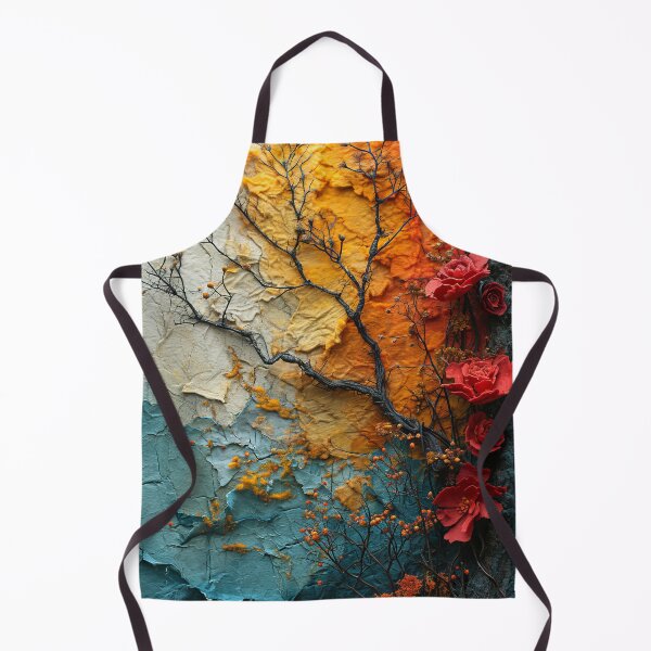Item preview, Three-dimensional autumn tree collages with vibrant colors designed and sold by Piotrek0001.