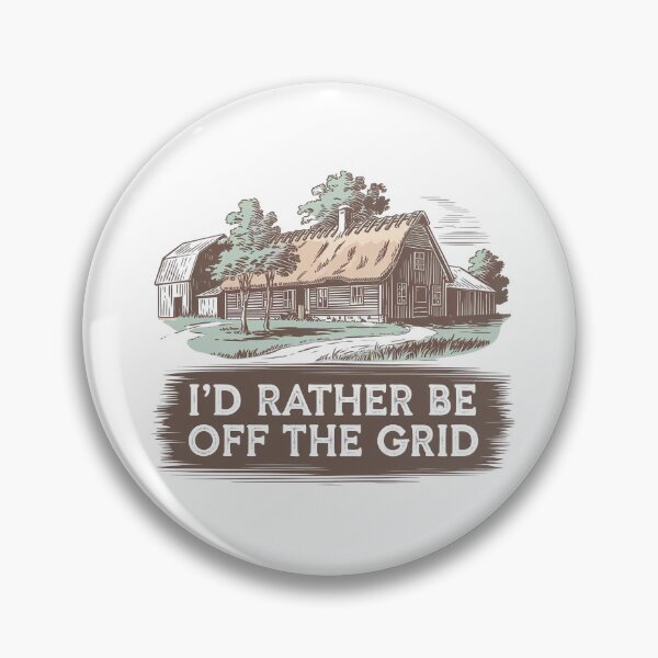 Item preview, I'd rather be off the grid designed and sold by Toxic-vibes.