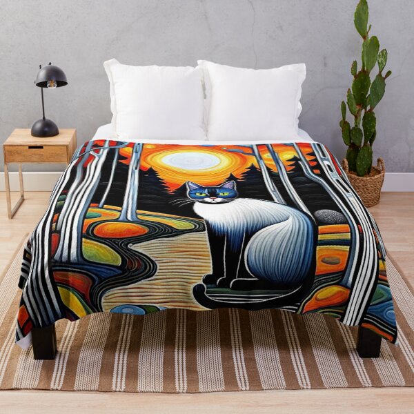 Item preview, Cat in the Forest designed and sold by George Hutton Hunter.
