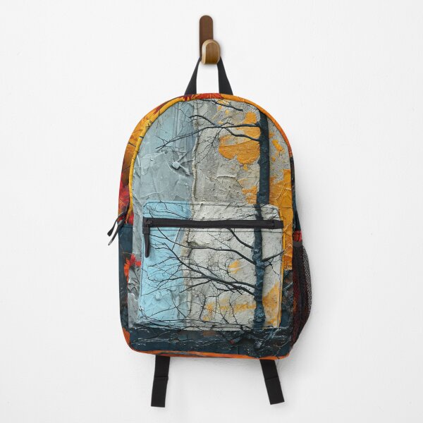 Item preview, Three-dimensional autumn tree collages with vibrant colors designed and sold by Piotrek0001.