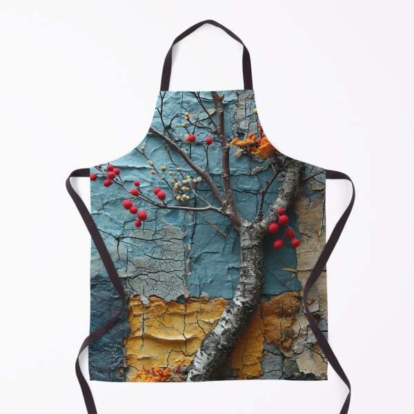 Item preview, Three-dimensional autumn tree collages with vibrant colors designed and sold by Piotrek0001.