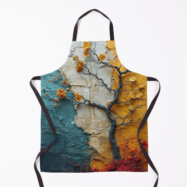 Item preview, Three-dimensional autumn tree collages with vibrant colors designed and sold by Piotrek0001.
