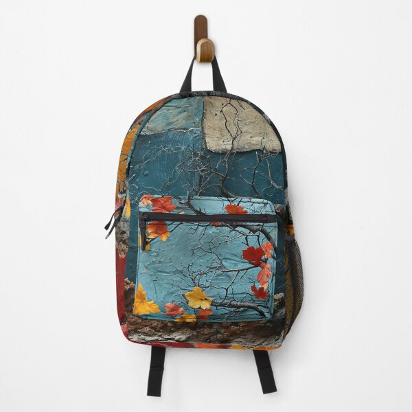 Item preview, Three-dimensional autumn tree collages with vibrant colors designed and sold by Piotrek0001.
