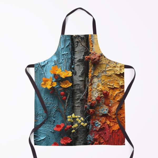 Item preview, Three-dimensional autumn tree collages with vibrant colors designed and sold by Piotrek0001.