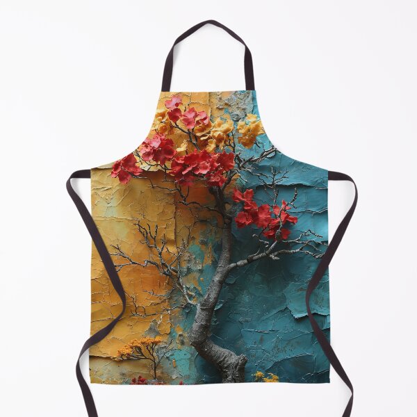 Item preview, Three-dimensional autumn tree collages with vibrant colors designed and sold by Piotrek0001.