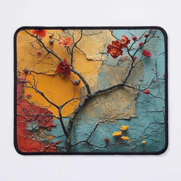 Item preview, Three-dimensional autumn tree collages with vibrant colors designed and sold by Piotrek0001.