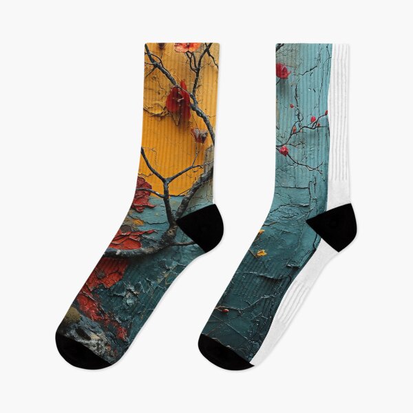 Item preview, Three-dimensional autumn tree collages with vibrant colors designed and sold by Piotrek0001.