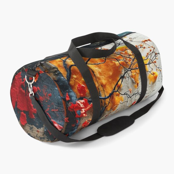 Item preview, Three-dimensional autumn tree collages with vibrant colors designed and sold by Piotrek0001.