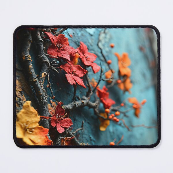Item preview, Three-dimensional autumn tree collages with vibrant colors designed and sold by Piotrek0001.