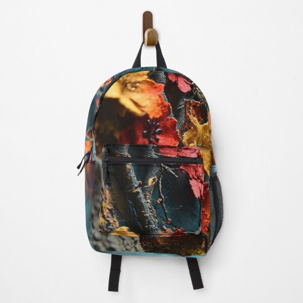 Item preview, Three-dimensional autumn tree collages with vibrant colors designed and sold by Piotrek0001.