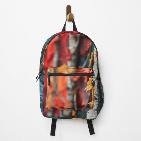 Item preview, Three-dimensional autumn tree collages with vibrant colors designed and sold by Piotrek0001.