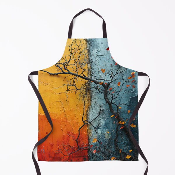 Item preview, Three-dimensional autumn tree collages with vibrant colors designed and sold by Piotrek0001.