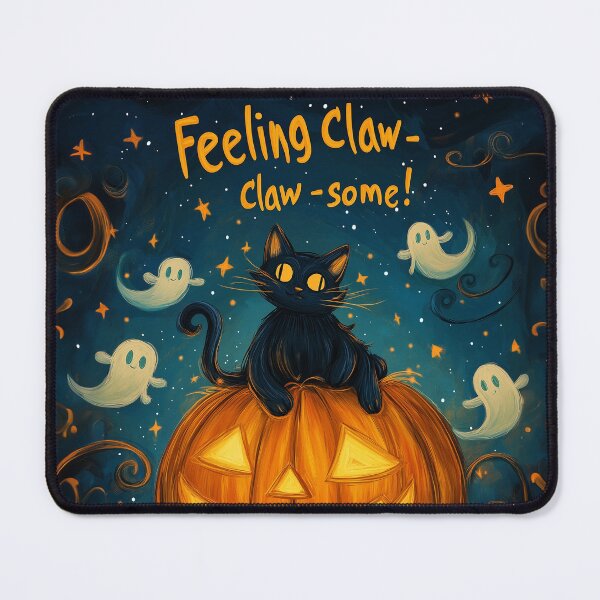 Item preview, Claw-some Pumpkin Vibes designed and sold by Ahmed Behiry.