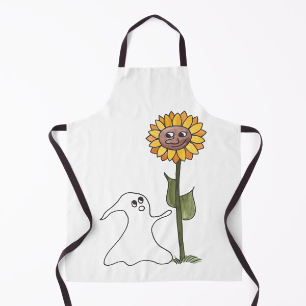 Artikelvorschau, Geist mit Sonnenblume - Gespenst mit Sonnenblume entworfen und verkauft von Anke‘s Bazaar.