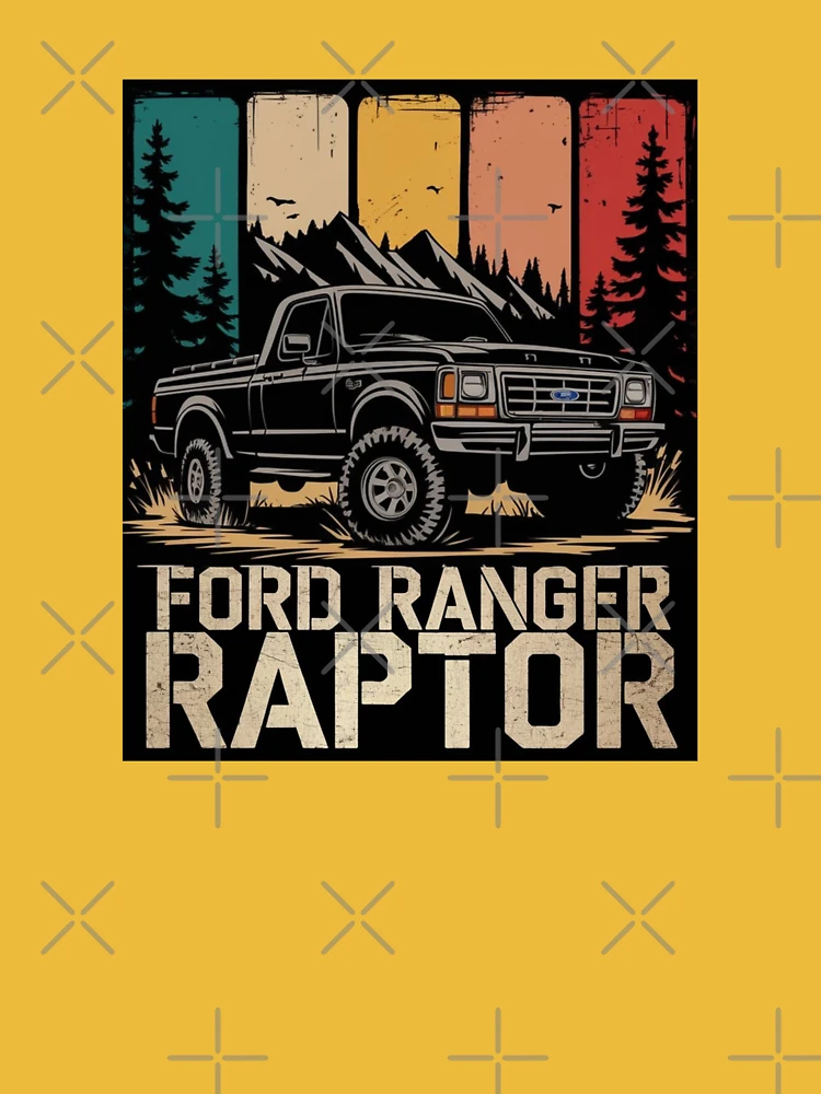 Thumbnail 7 of 7, Essential T-Shirt, FORD RANGER RAPTOR RISOGRAPH T-SHIRT designed and sold by FelicoDesign.