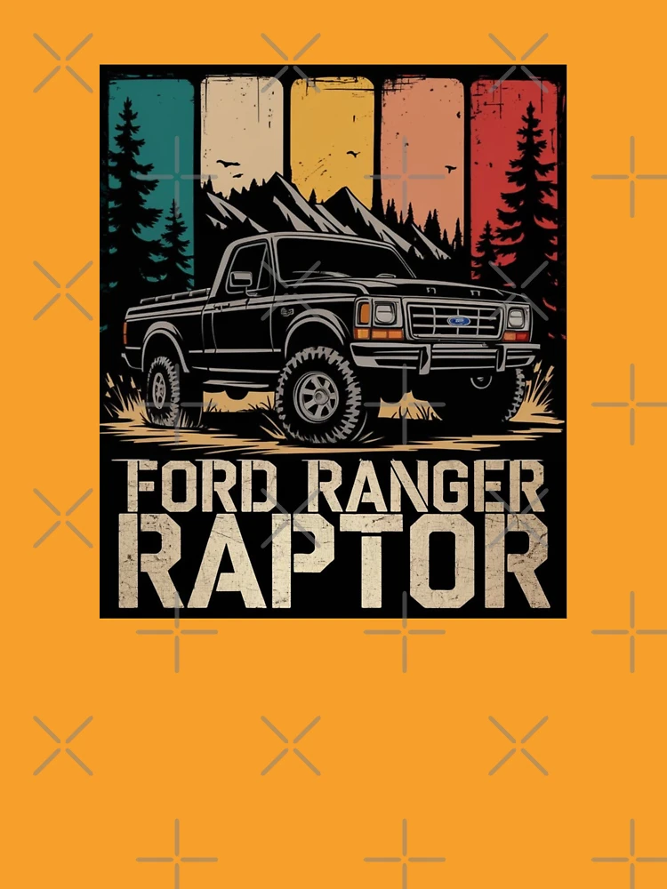Thumbnail 7 of 7, Classic T-Shirt, FORD RANGER RAPTOR RISOGRAPH T-SHIRT designed and sold by FelicoDesign.