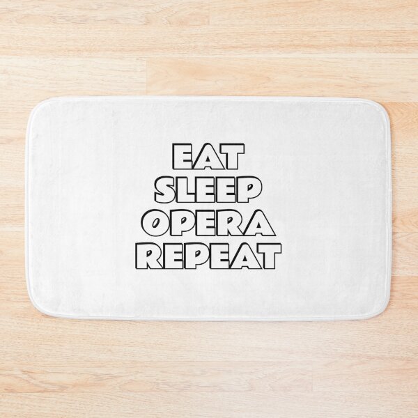 Item preview, Eat Sleep Opera Repeat - opera lovers designed and sold by Inspirationmotivation.