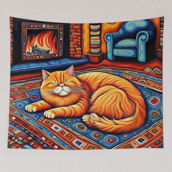Item preview, Contented Cat designed and sold by George Hutton Hunter.