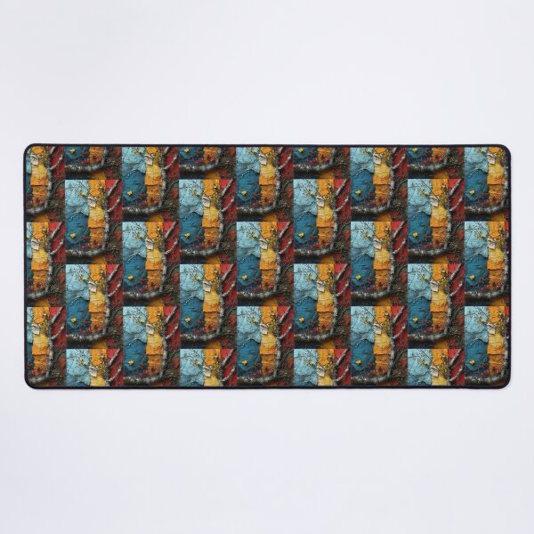 Item preview, Three-dimensional autumn tree collages with vibrant colors designed and sold by Piotrek0001.