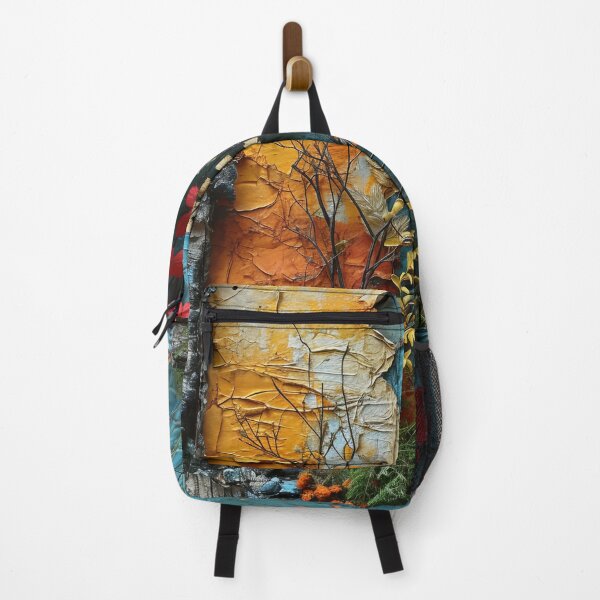 Item preview, Three-dimensional autumn tree collages with vibrant colors designed and sold by Piotrek0001.
