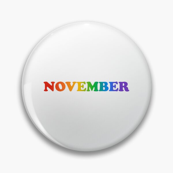 Artikelvorschau, NOVEMBER Regenbogen entworfen und verkauft von Inspirationmotivation.