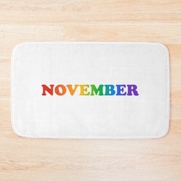 Item preview, NOVEMBER rainbow designed and sold by Inspirationmotivation.