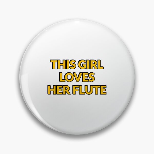 Item preview, This Girl Loves Her Flute - flute girl designed and sold by Inspirationmotivation.
