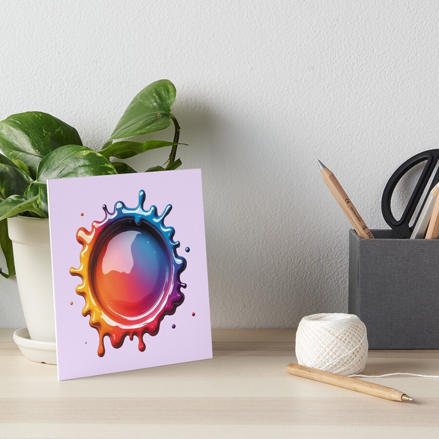 Item preview, Art Board Print designed and sold by FotiraStudio.