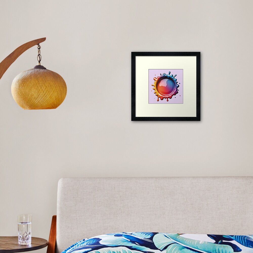 Item preview, Framed Art Print designed and sold by FotiraStudio.
