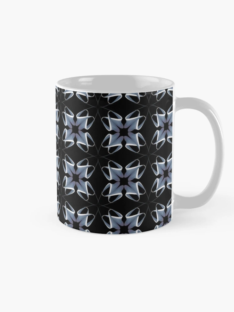 Thumbnail 3 of 6, Coffee Mug, Blue pattern designed and sold by Meo Design.