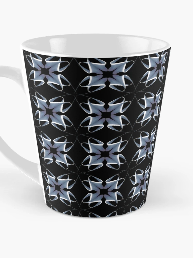 Thumbnail 3 of 4, Coffee Mug, Blue pattern designed and sold by Meo Design.