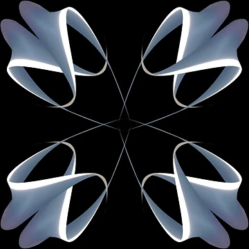 Artwork thumbnail, Blue pattern by Meo Design