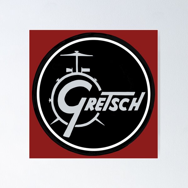 Item preview, Vintage Gretsch - drum kit circle logo  designed and sold by Kludoman.