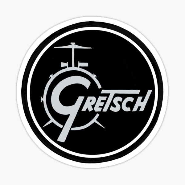 Item preview, Vintage Gretsch - drum kit circle logo  designed and sold by Kludoman.
