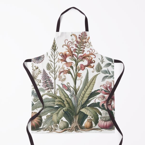 Item preview, Flora - An Ernst Haeckel Style Vintage Botanical Print designed and sold by ClassicRetroism.