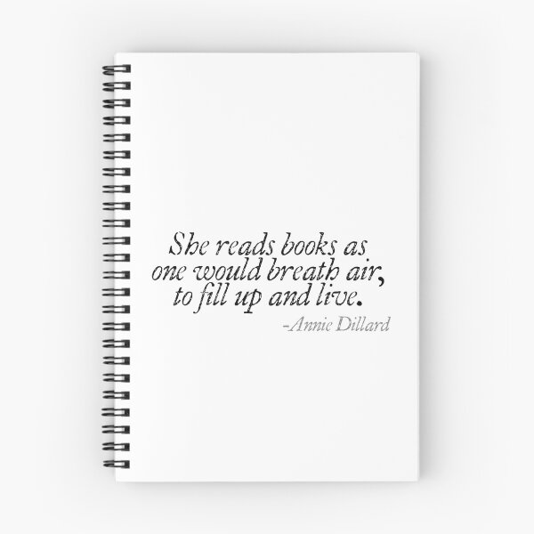 Item preview, Reading quote by Annie Dillard designed and sold by alykalydaly.