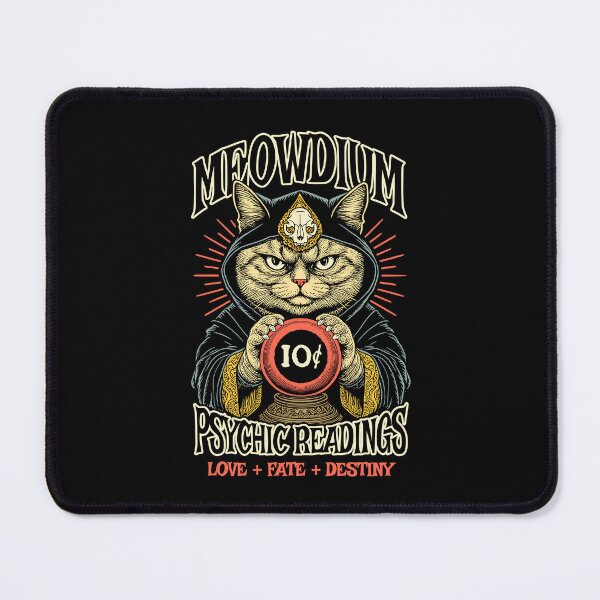 Item preview, Psychic Reading Funny Cat Fortune Teller Crystal Ball Mystic designed and sold by GrandeDuc.