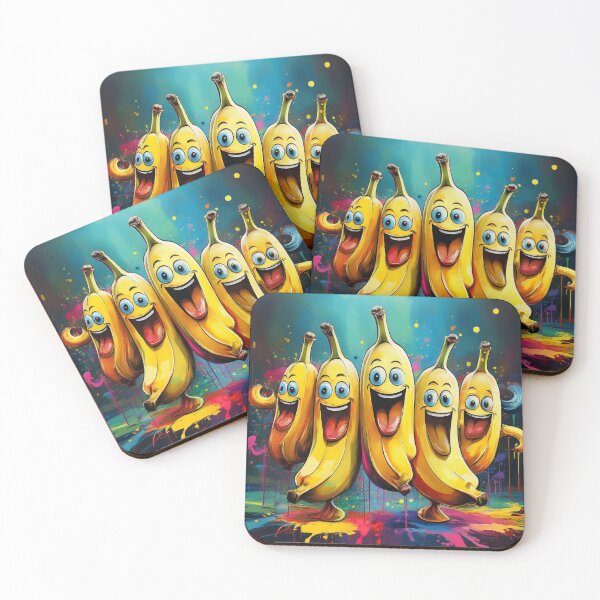 Item preview, Graffitti Style Disco Dancing Bananas designed and sold by Boxing Kangaroo Retail Company.