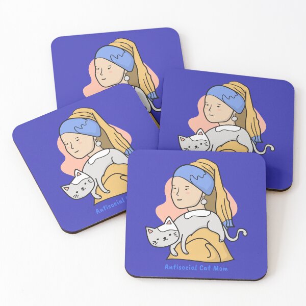 Item preview, Antisocial Cat Mom designed and sold by ArtitudePrintLb.