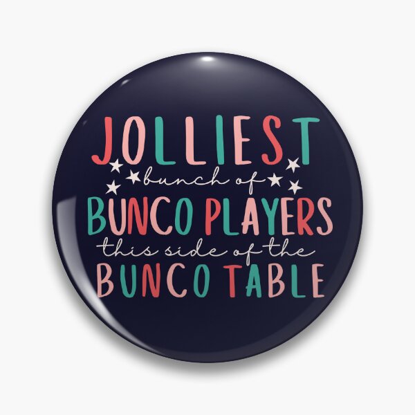 Item preview, Jolliest Bunch of Bunco Players This Side Of The Bunco Table Christmas Group Matching T-Shirt designed and sold by SunfullyYours.